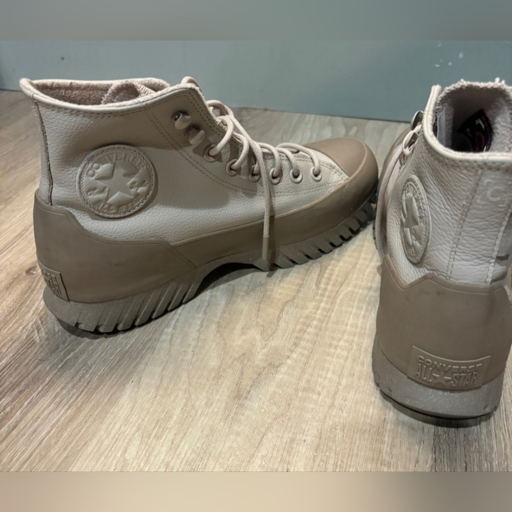 Leather converse shoes - Picture 5 of 11